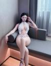 高挑模特美女铭铭